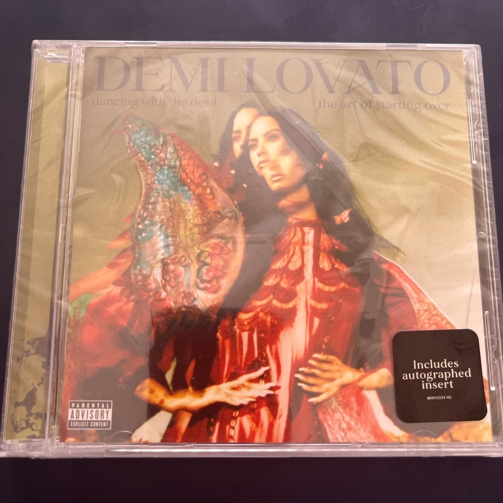 New and Seal CD: Demi Lovato The Art of starting over